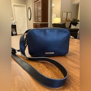 Fossil square cross body bag black